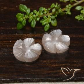 Shop natural 7.33ct Marron très clair Pierre de lune gems, Taille Fleur, from Inde at GemSelect. In stock, global shipping!