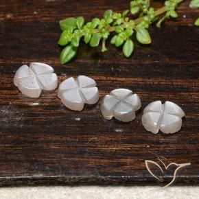 Shop natural 3.32ct Marron très clair Pierre de lune gems, Taille Fleur, from Inde at GemSelect. In stock, global shipping!