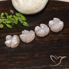 Shop natural 5.37ct Marron très clair Pierre de lune gems, Taille Fleur, from Inde at GemSelect. In stock, global shipping!