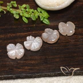 Shop natural 4.30ct Brun caramel léger Pierre de lune gems, Taille Fleur, from Inde at GemSelect. In stock, global shipping!