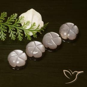 Shop natural 9.40ct Pêche Orange Pierre de lune gems, Taille Fleur, from Inde at GemSelect. In stock, global shipping!