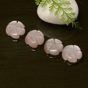 Achetez naturel 11,62ct rose pierre de lune gems, taille fleur, en provenance inde chez gemselect. en stock, livraison internationale!