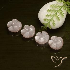 Shop natural 10.77ct Pêche Orange Pierre de lune gems, Taille Fleur, from Inde at GemSelect. In stock, global shipping!