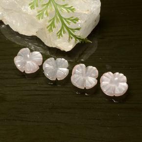 Achetez naturel 4.14ct Rose très clair Pierre de Lune gems, Taille Fleur, En provenance Inde chez GemSelect. En stock, livraison internationale!