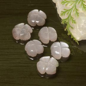 Achetez naturel 9,36ct rose pierre de lune gems, taille fleur, en provenance inde chez gemselect. en stock, livraison internationale!