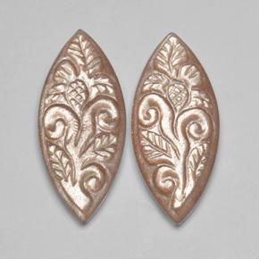 Achetez naturel 16,02ct marron pierre de lune gems, marquise, en provenance inde chez gemselect. en stock, livraison internationale!