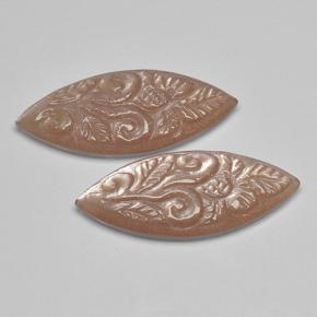 Achetez naturel 16,02ct marron pierre de lune gems, marquise, en provenance inde chez gemselect. en stock, livraison internationale!