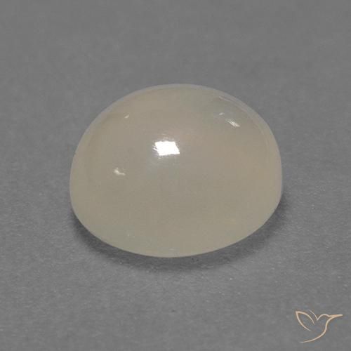 Pierre de lune Crème naturelle Tour, 1.48 ct, Transparent