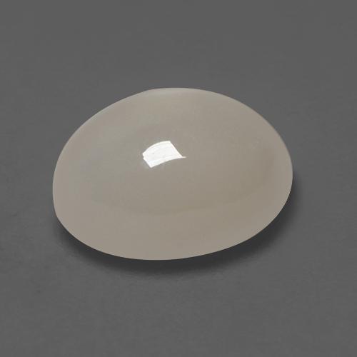 Pierre de lune blanc naturelle coupe ovale, 2,22 ct, translucide