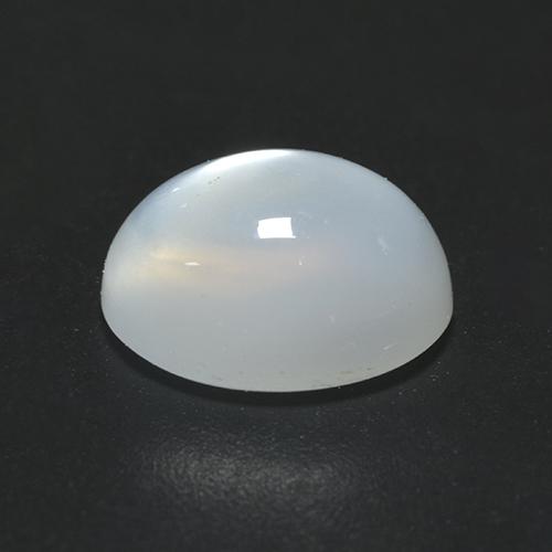 Pierre de Lune Blanc translucide naturelle Coupe ovale, 2.13 ct, Translucide