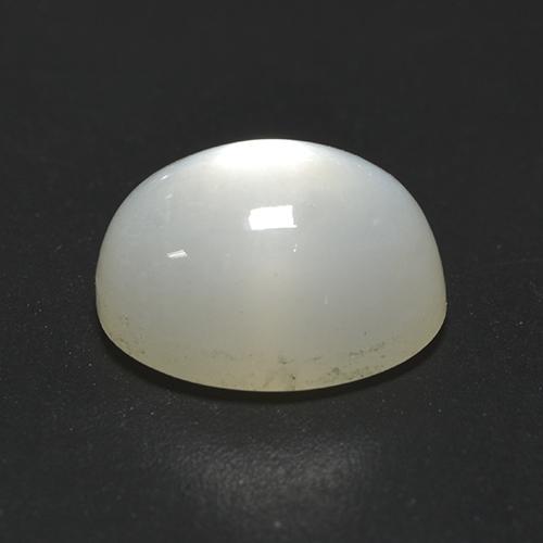 Pierre de Lune Blanc cassé naturelle Coupe ovale, 2.36 ct, Translucide