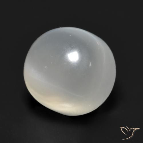 Pierre de lune Blanc translucide naturelle Tour, 1.96 ct, Translucide