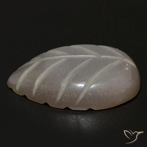 Pierre de lune Brun moyen naturelle Fantaisie, 18.42 ct, Translucide