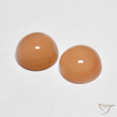 Shop natural 3.22ct Orange cantaloup Pierre de lune gems, Tour, from Inde at GemSelect. In stock, global shipping!
