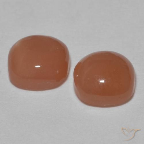 Shop natural 1.82ct Orange moyen Pierre de lune gems, Coussin, from Inde at GemSelect. In stock, global shipping!