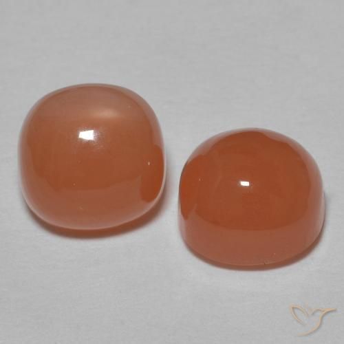 Shop natural 2.32ct Orange foncé Pierre de lune gems, Coussin, from Inde at GemSelect. In stock, global shipping!