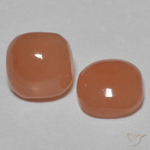 Shop natural 1.78ct Pêche brunâtre Pierre de lune gems, Coussin, from Inde at GemSelect. In stock, global shipping!