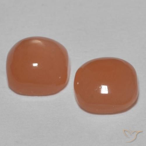 Shop natural 1.78ct Pêche brunâtre Pierre de lune gems, Coussin, from Inde at GemSelect. In stock, global shipping!