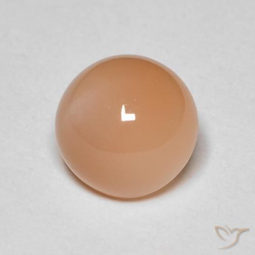 Pierre de lune Medium Light-Orange naturelle Tour, 2.04 ct, Opaque
