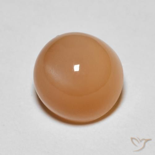 Pierre de lune Orange moyen naturelle Tour, 1.91 ct, Translucide