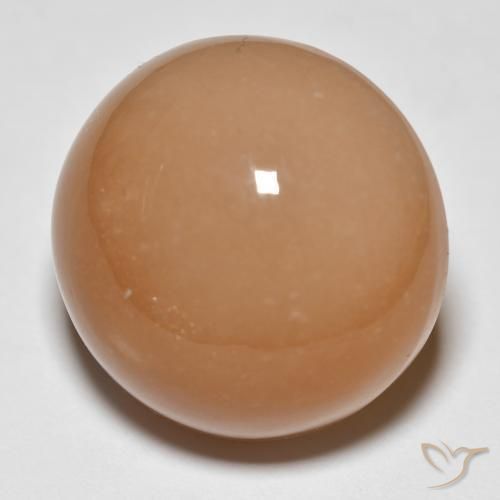Pierre de lune Medium Dark-Orange naturelle Tour, 26.68 ct, Translucide