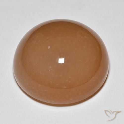Pierre de lune Medium Dark-Orange naturelle Tour, 26.68 ct, Translucide
