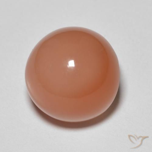 Pierre de lune Pourpre rougeâtre léger naturelle Tour, 5.35 ct, Translucide