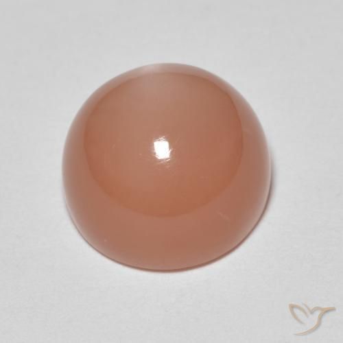 Pierre de lune Pourpre rougeâtre léger naturelle Tour, 5.35 ct, Translucide
