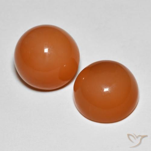 Shop natural 12.55ct Orange foncé Pierre de lune gems, Tour, from Inde at GemSelect. In stock, global shipping!