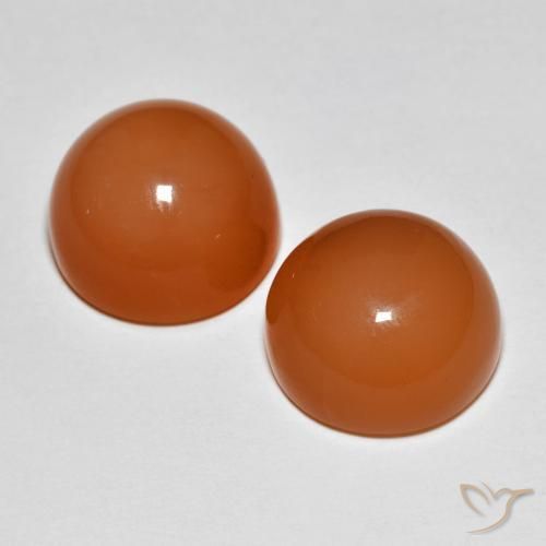 Shop natural 12.55ct Orange foncé Pierre de lune gems, Tour, from Inde at GemSelect. In stock, global shipping!