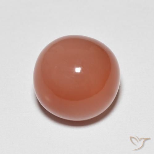 Pierre de lune Orange feu naturelle Tour, 5.13 ct, Opaque