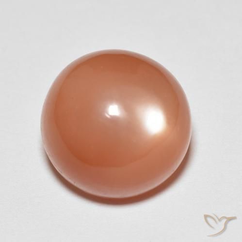 6.51ct Naturel Pourpre rougeâtre léger Pierre de lune, Tour, Translucide
