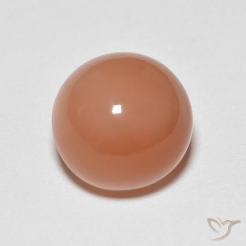 5.37ct Naturel Pourpre rougeâtre léger Pierre de lune, Tour, Translucide
