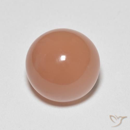 Pierre de lune Pourpre rougeâtre léger naturelle Tour, 5.37 ct, Translucide