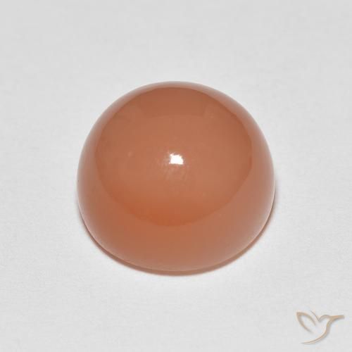 Pierre de lune Pourpre rougeâtre léger naturelle Tour, 5.37 ct, Translucide