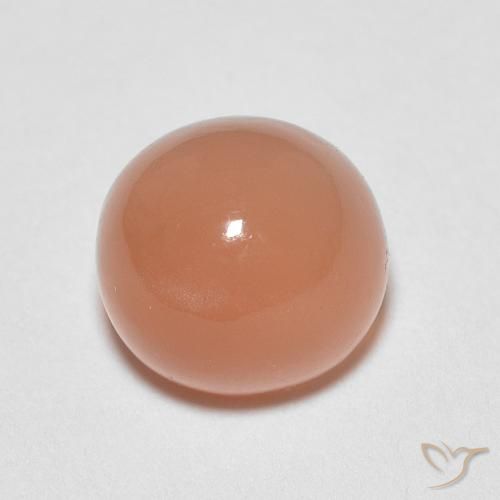 Pierre de lune Orange moyen naturelle Tour, 1.23 ct, Translucide