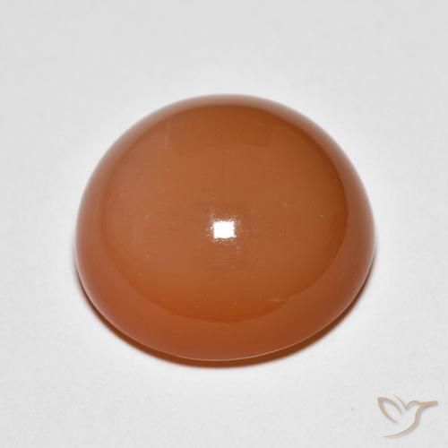 Pierre de lune Orange moyen naturelle Tour, 10.07 ct, Opaque
