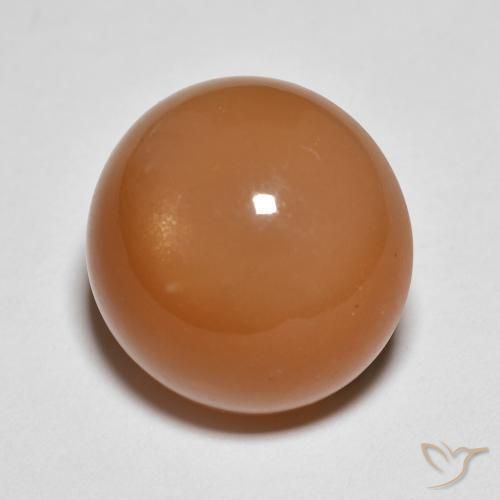 Pierre de lune Orange moyen naturelle Tour, 11.91 ct, Translucide