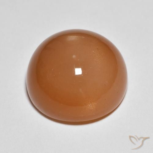 Pierre de lune Orange moyen naturelle Tour, 11.91 ct, Translucide