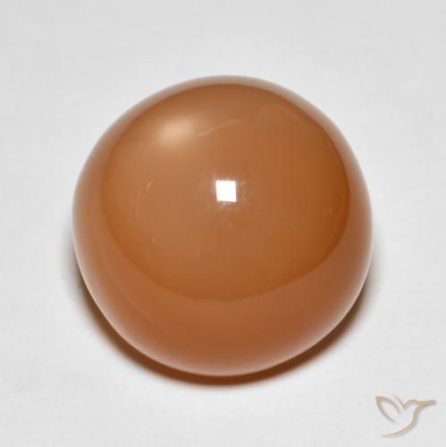 Pierre de lune Orange moyen naturelle Tour, 11.93 ct, Translucide