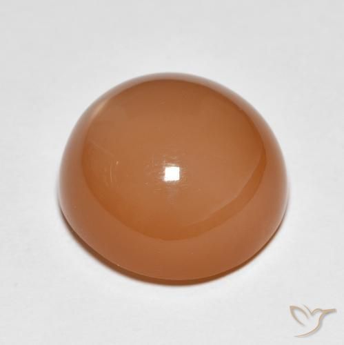 Pierre de lune Orange moyen naturelle Tour, 11.93 ct, Translucide