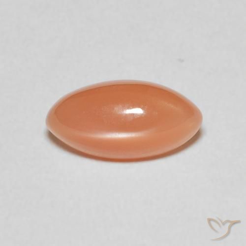 1.24ct Naturel Pourpre rougeâtre léger Pierre de lune, Marquise, Translucide