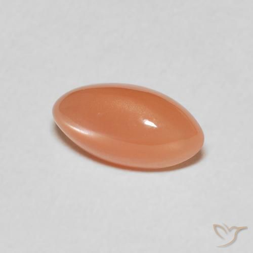Pierre de lune Pourpre rougeâtre léger naturelle Marquise, 1.24 ct, Translucide