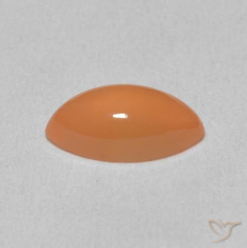 Pierre de lune Pourpre rougeâtre léger naturelle Marquise, 1.12 ct, Translucide
