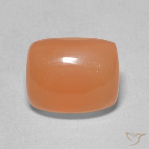 2.40ct Naturel Pourpre rougeâtre léger Pierre de lune, Coussin, Translucide
