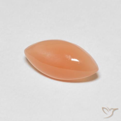 Pierre de lune Orange clair naturelle Marquise, 2.48 ct, Translucide