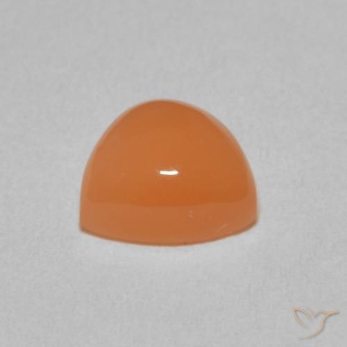 Pierre de lune Pourpre rougeâtre léger naturelle Trillion, 2.01 ct, Translucide