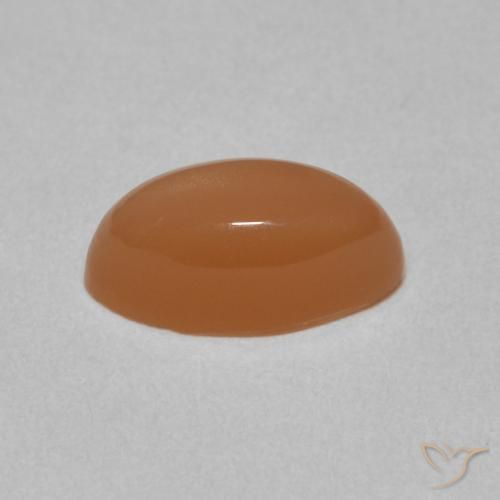 Pierre de lune Orange clair naturelle Marquise, 1.72 ct, Translucide