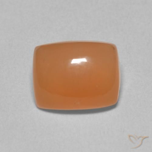 Pierre de lune Pourpre rougeâtre léger naturelle Coussin, 2.29 ct, Translucide