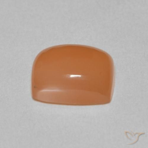 Pierre de lune Pourpre rougeâtre léger naturelle Coussin, 2.29 ct, Translucide